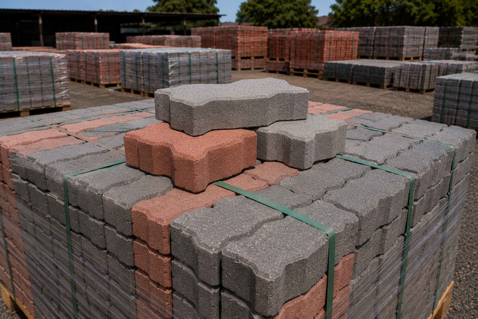 60mm Interlock Pavers