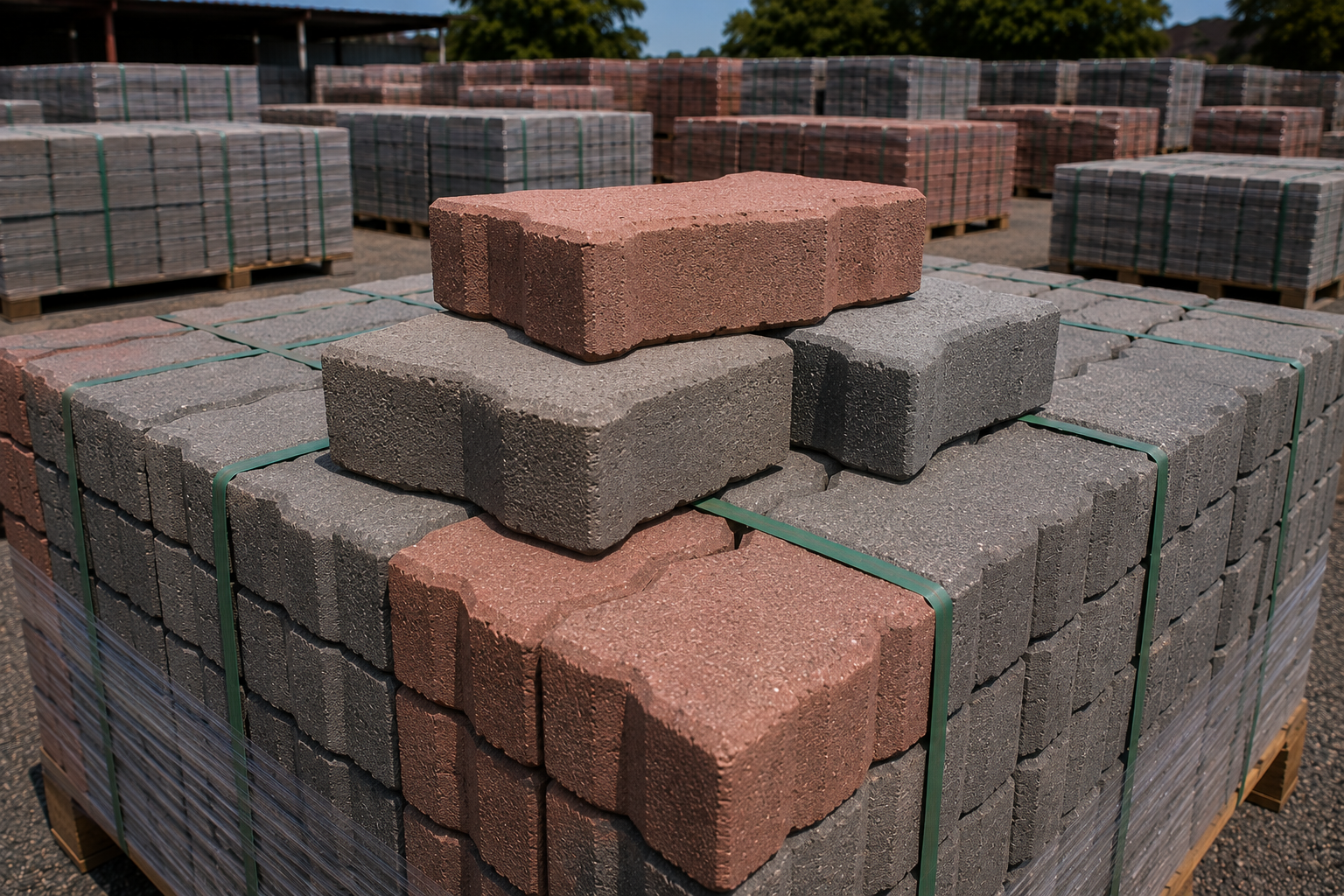 80mm Interlock Pavers